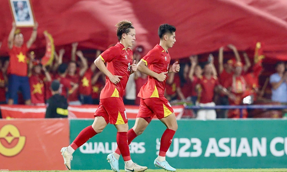  Việt Nam thắng dễ trận đầu vòng loại U23 châu Á